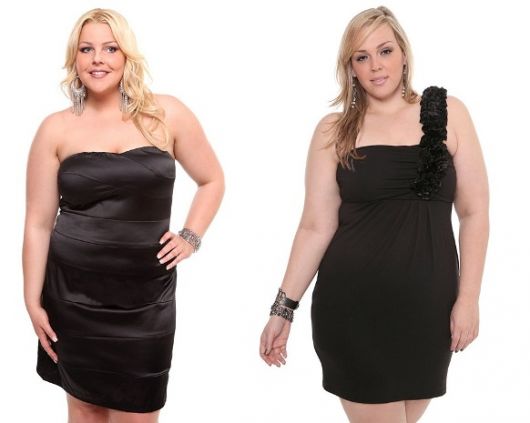 Black tube dress: 58 beautiful looks for different occasions.