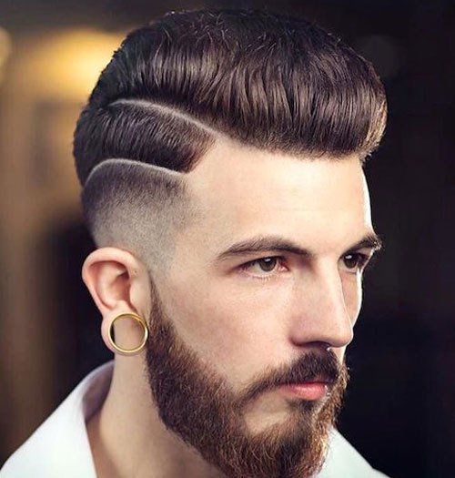 Righe per capelli da uomo: 80 idee moderne ed eleganti per voi!