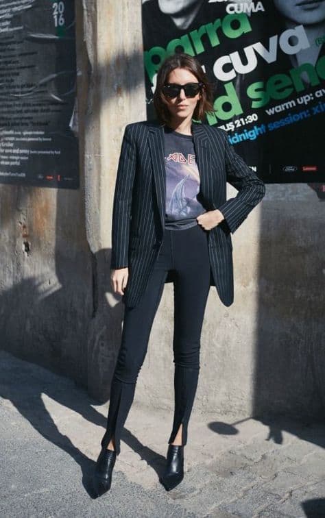 Blazer allongé – Comment le porter + 54 looks spectaculaires !