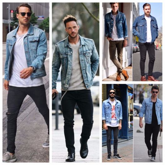 How to Wear a Men's Jeans Jacket – 80 Models & Brand Tips!
