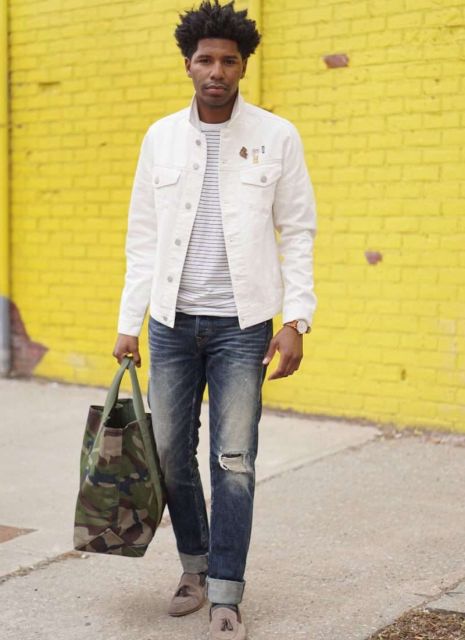 Comment porter une veste en jean pour homme – 80 modèles et conseils de marque !