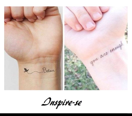 Female Wrist Tattoo – 75 Super Beautiful Ideas for You to Love!