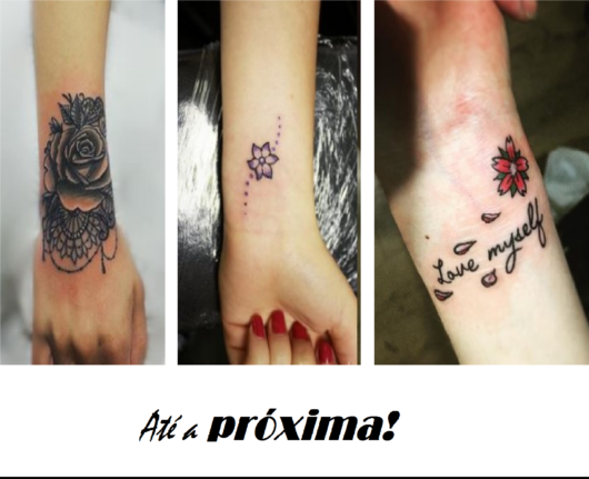 Tatuaggio da polso femminile - 75 idee super belle da amare!