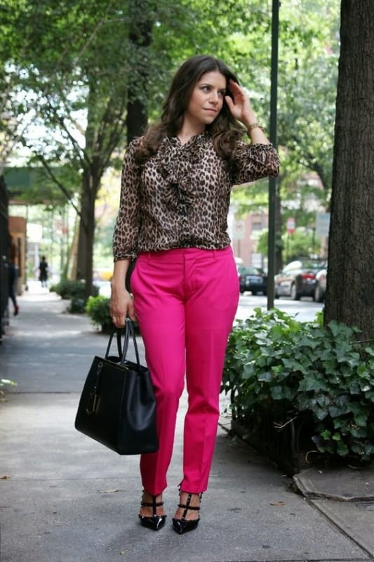 Blusa leopardo – Cómo combinar + ¡39 looks espectaculares!