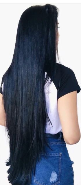 Cabello largo y negro: ¡42 impresionantes inspiraciones de cabello!