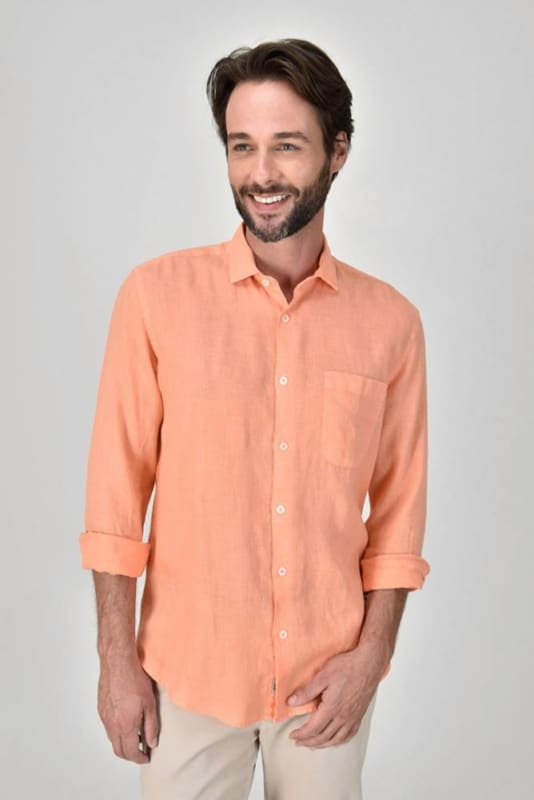 Camisa de lino para hombre: ¡+80 ideas de atuendos y dónde comprar!