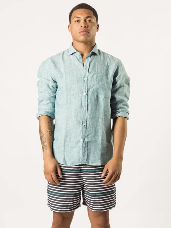 Men's Linen Shirt: +80 Outfit Ideas and Where to Buy!