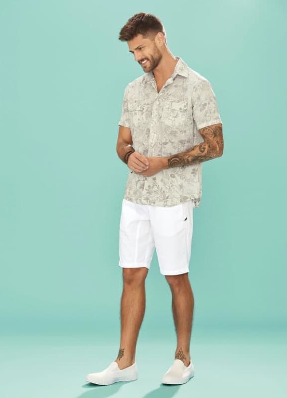 Men's Linen Shirt: +80 Outfit Ideas and Where to Buy!