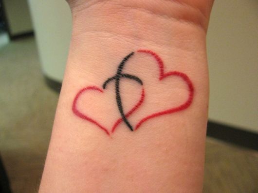 Tatuaggio del cuore sul polso: significato, foto e suggerimenti