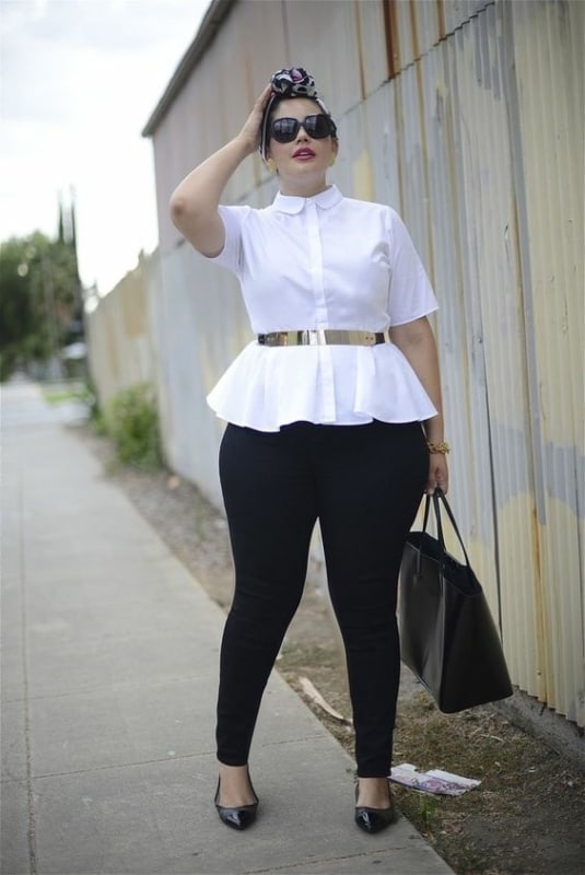 Plus Size Shirt: +42 Incredible Models for Your Looks!