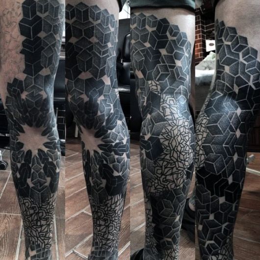 Geometric Tattoo: What is it? + 50 amazing ideas!