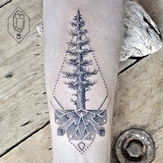 Geometric Tattoo: What is it? + 50 amazing ideas!