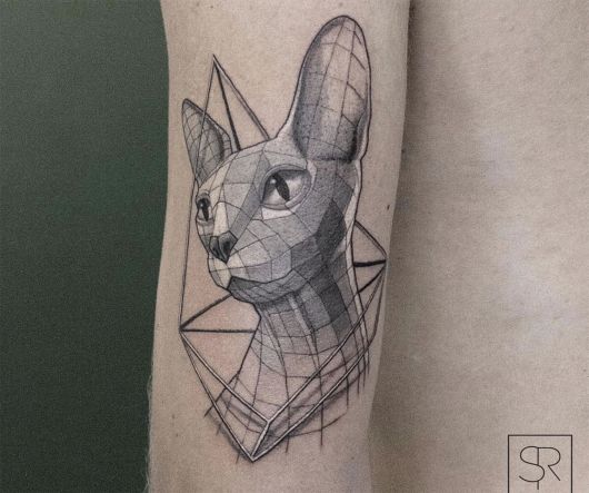 Geometric Tattoo: What is it? + 50 amazing ideas!