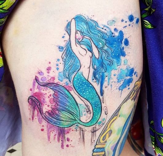 Tatuaje de sirena: ¡significado y 40 ideas increíbles para inspirarte!