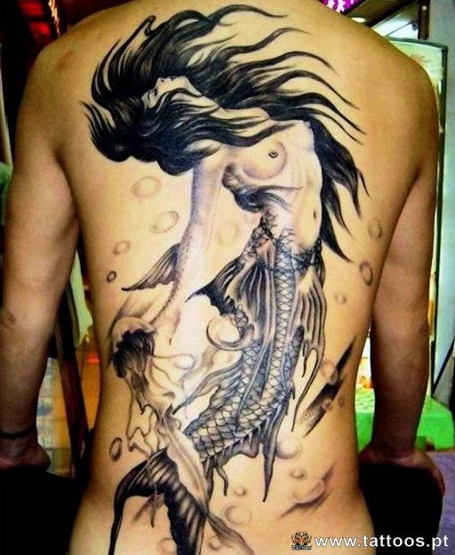 Tatuaje de sirena: ¡significado y 40 ideas increíbles para inspirarte!