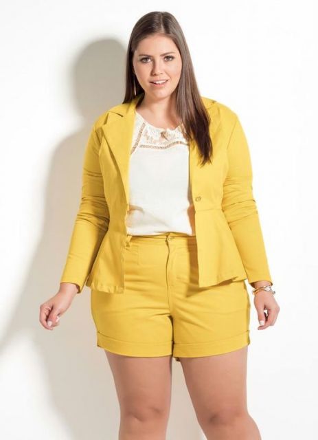 Short Plus Size – ¡Aprende a componer 47 looks sensacionales con la pieza!