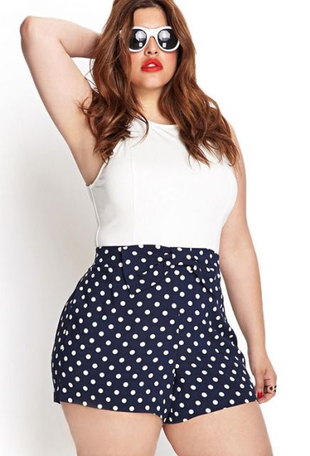 Short Plus Size – ¡Aprende a componer 47 looks sensacionales con la pieza!