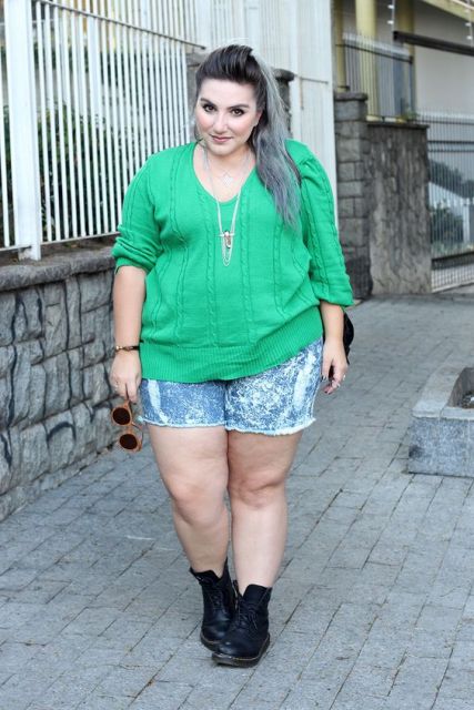 Short Plus Size – ¡Aprende a componer 47 looks sensacionales con la pieza!