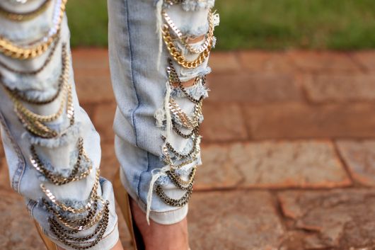 Chain Pants: DIY + models and looks to inspire you!
