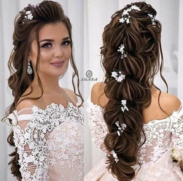Bridal hairstyles: 80 ideas for all tastes!