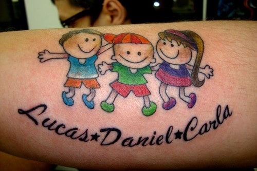 Tattoo Dolls ➞ +40 idées mignonnes et très créatives !