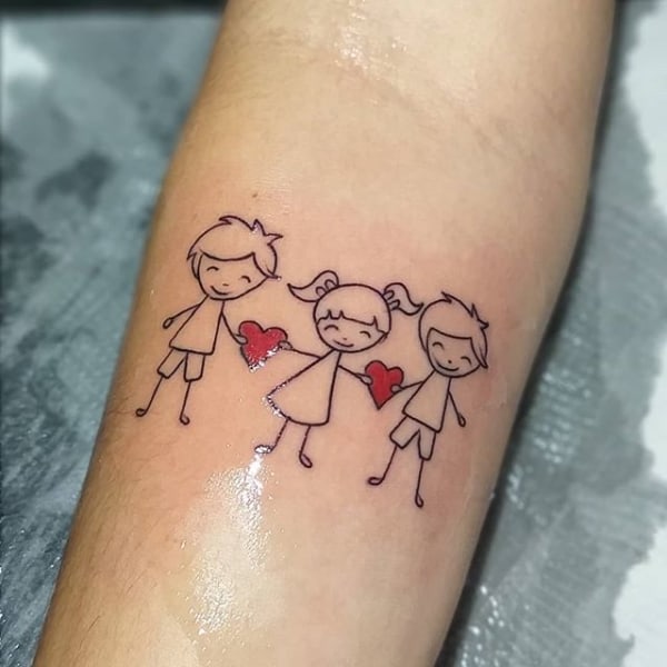 Tattoo Dolls ➞ +40 idées mignonnes et très créatives !