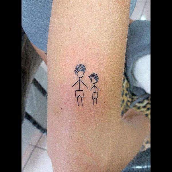 Tattoo Dolls ➞ +40 idées mignonnes et très créatives !