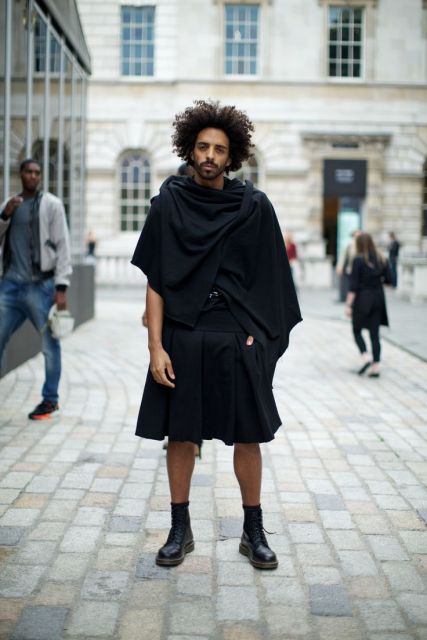 Men's skirt: How to wear it? Tips, models and more than 50 looks!