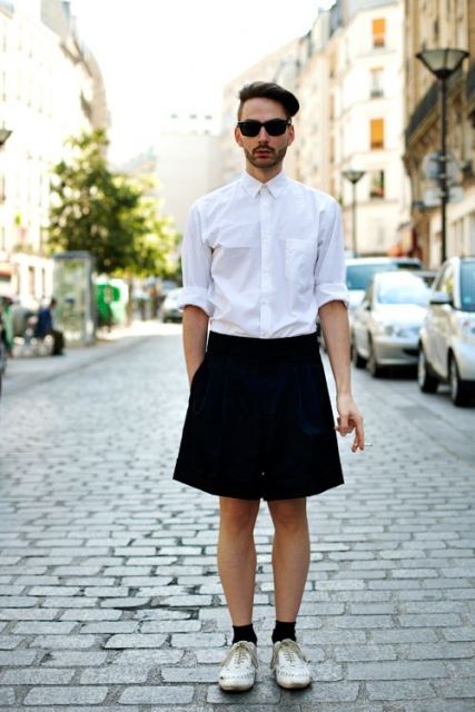 Men's skirt: How to wear it? Tips, models and more than 50 looks!