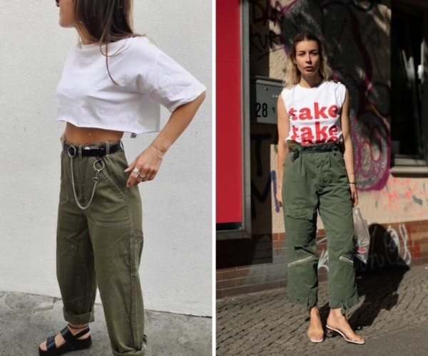 Pantalons cargo pour femmes : 60 looks passionnés et stylés !