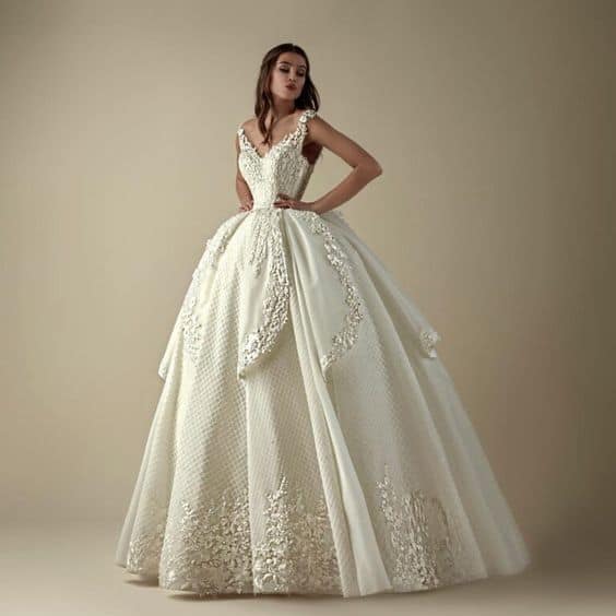 Round wedding dress – 60 ideas for you to fall in love with!