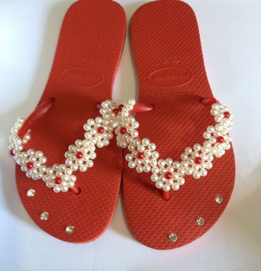 Decorated / embroidered slippers: 70 beautiful ideas and tutorials!