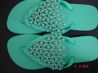 Decorated / embroidered slippers: 70 beautiful ideas and tutorials!