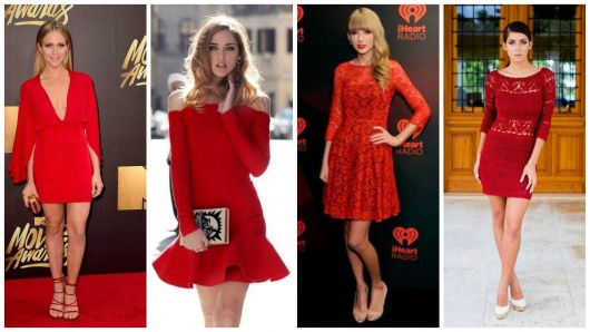Red party dress: who can wear it? 60 amazing templates!