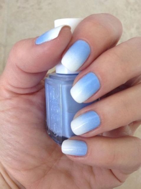 Uñas azules decoradas: ¡ideas de esmaltes de uñas y 59 hermosas decoraciones!