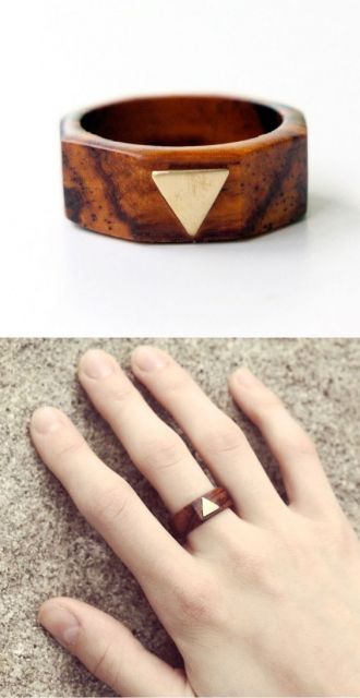 Wooden rings: 20 beautiful models and where to buy!