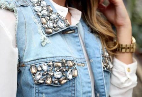Customized Jeans Vest: Models, Photos and How to Make It