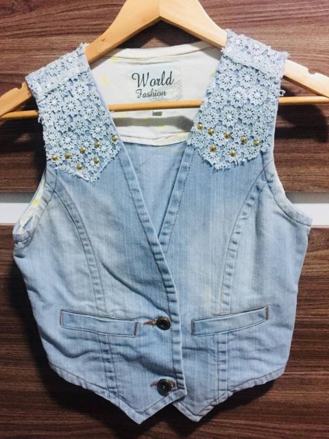 Customized Jeans Vest: Models, Photos and How to Make It