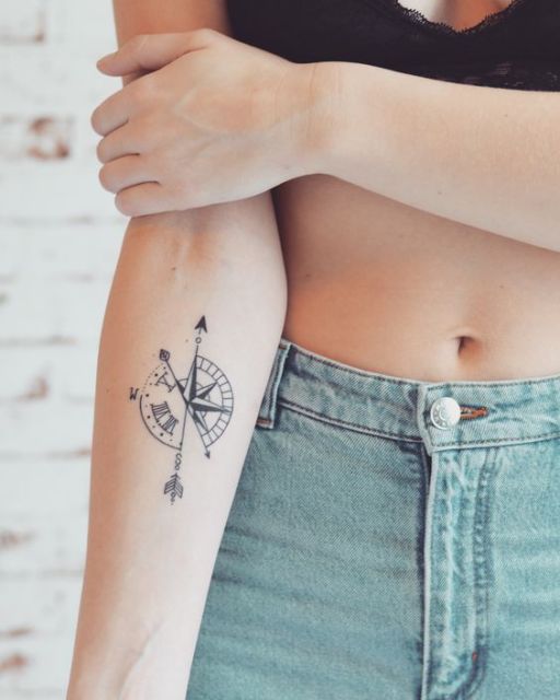 Compass Tattoo – What It Means, Tips & Over 60 Inspirations!