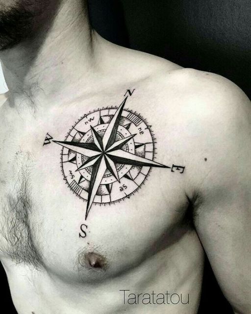 Compass Tattoo: cosa significa, suggerimenti e oltre 60 ispirazioni!