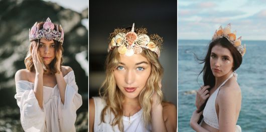 Mermaid Crown / Seashell Tiara: ¡Dónde comprar, inspiraciones y bricolaje!