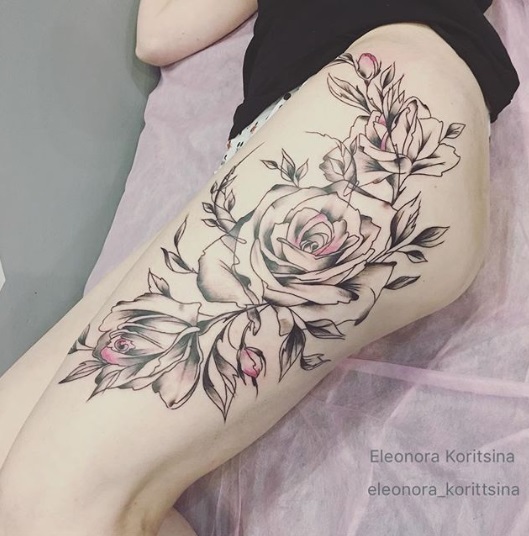 Rose Tattoo - 85 bellissime ispirazioni per farti innamorare!