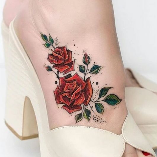 Rose Tattoo - 85 bellissime ispirazioni per farti innamorare!