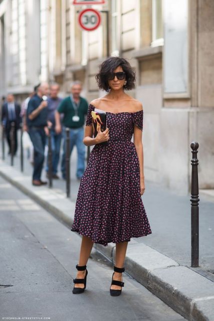 Robe mi-longue : comment la porter ? Découvrez 80 looks merveilleux!