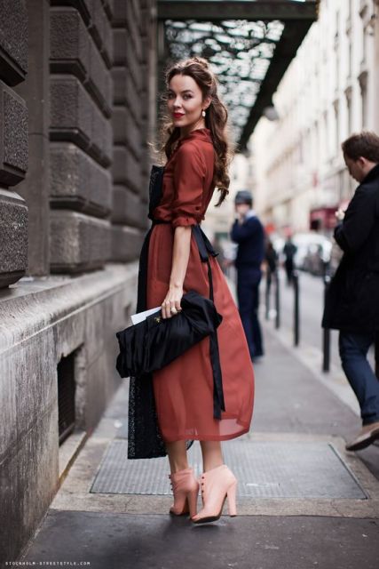 Midi Dress: How to wear it? Check out 80 wonderful looks!