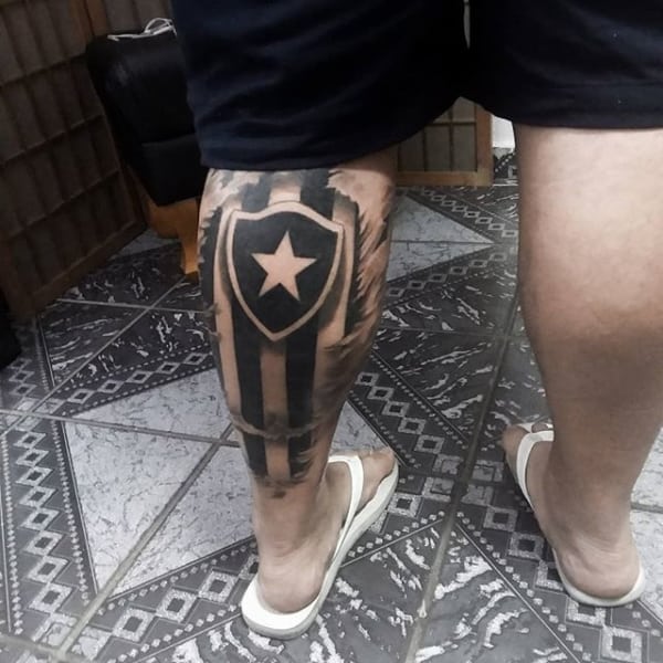 Botafogo tattoo: +40 ideas for team fans! •【2022】