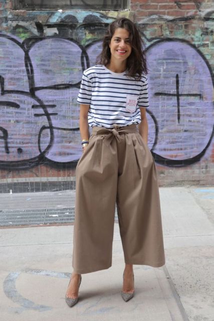 Pantacourt / Pantalon : comment les porter sans se tromper et 80 beaux looks !