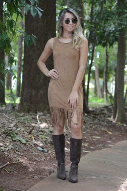 Fringed dress: 43 amazing models for all occasions!
