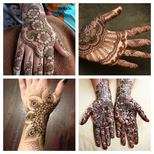 Henna Tattoo – What It Is, How It's Done & 90 Beautiful Inspirations!