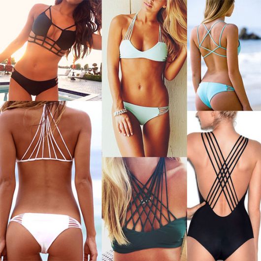 Strappy Bikini / Strappy: What is it? Tips and more than 50 beautiful models!